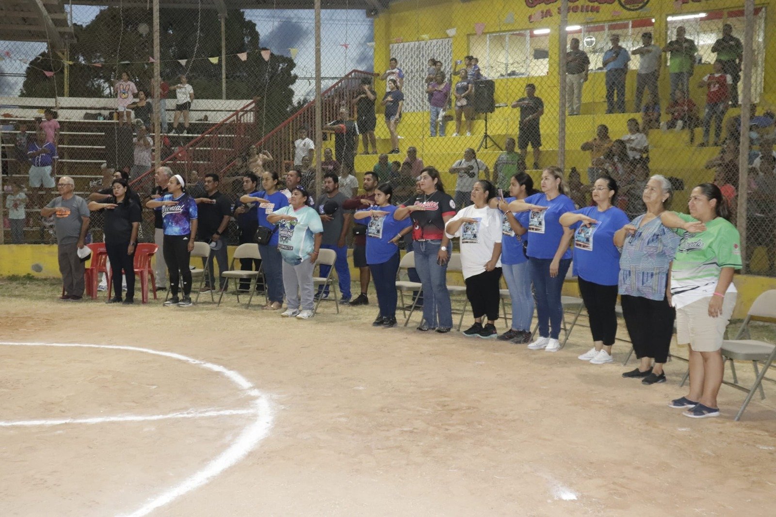 Liga de Softbol de la FRTM realizó la inauguración de su torneo estatal de Softbol denominado Angela Marlen Garza Alvares.