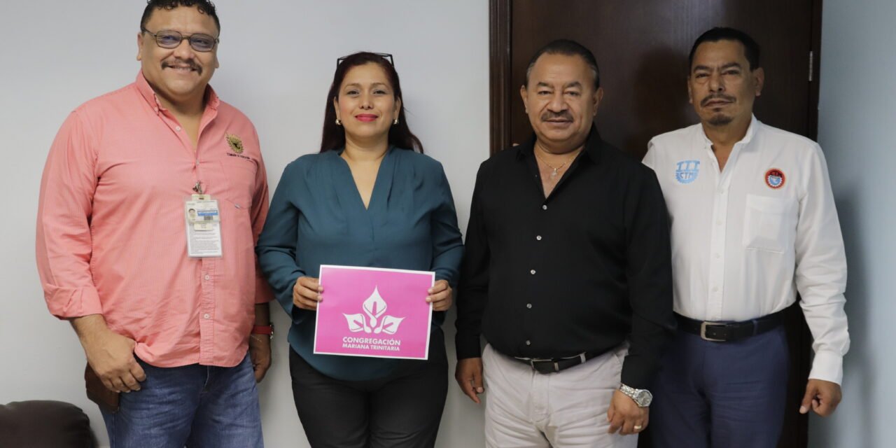 El SJOIIM Y LA CONGREGACIÓN MARIANA TRINITARIA SE UNEN PARA BENEFICIODE LOS AGREMIADOS.