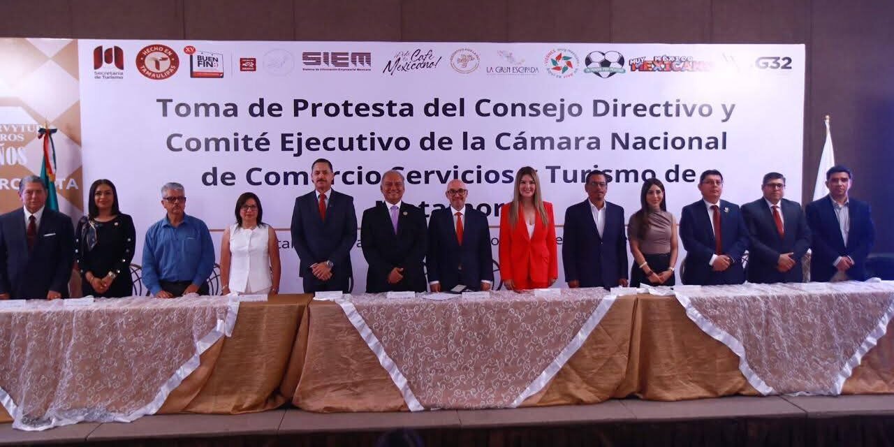 TOMA DE PROTESTA DE CANACO SERVYTUR MATAMOROS